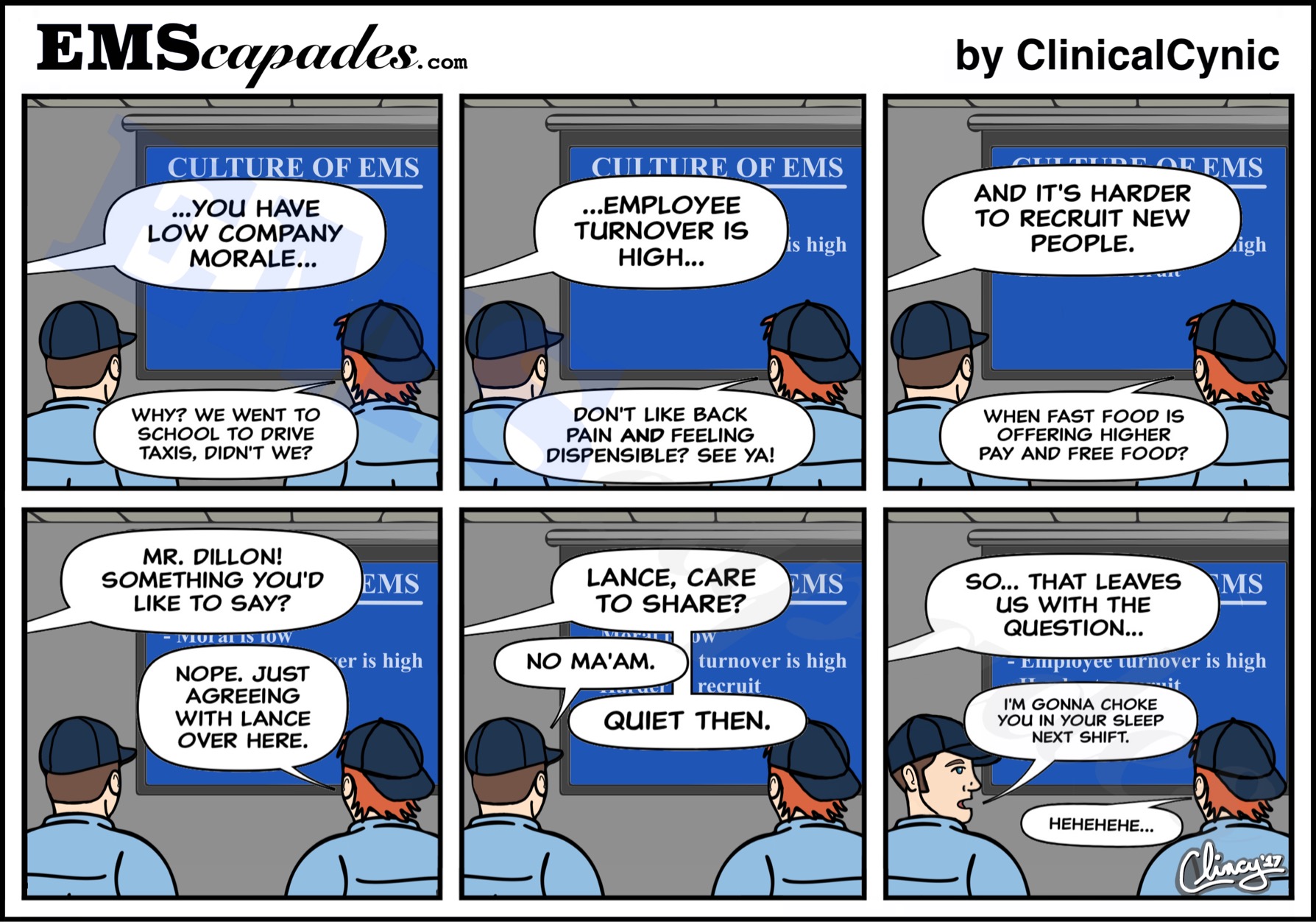 EMScapades - The EMS Comic